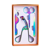 4-pieces Stainless Steel Eyelash Curler